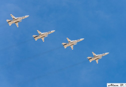 Фронтовые бомбардировщики Су-24